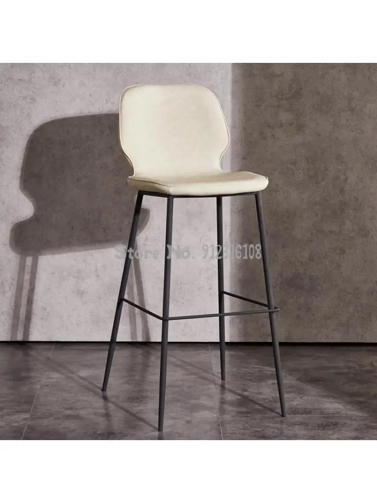 Scaun pentru Bar de lux lumina fier de artă RETRO modern, simplu scaun de bar Nordic Acasă Restaurant, bar spate scaun