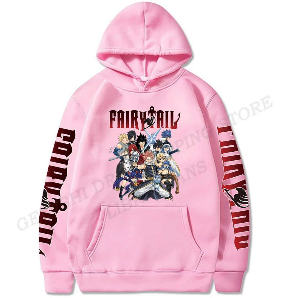 Sudadera con capucha de Fairy Tail para hombre y mujer, ropa de moda de Anime, Sudadera con capucha de Hip-Hop para niño y mujer