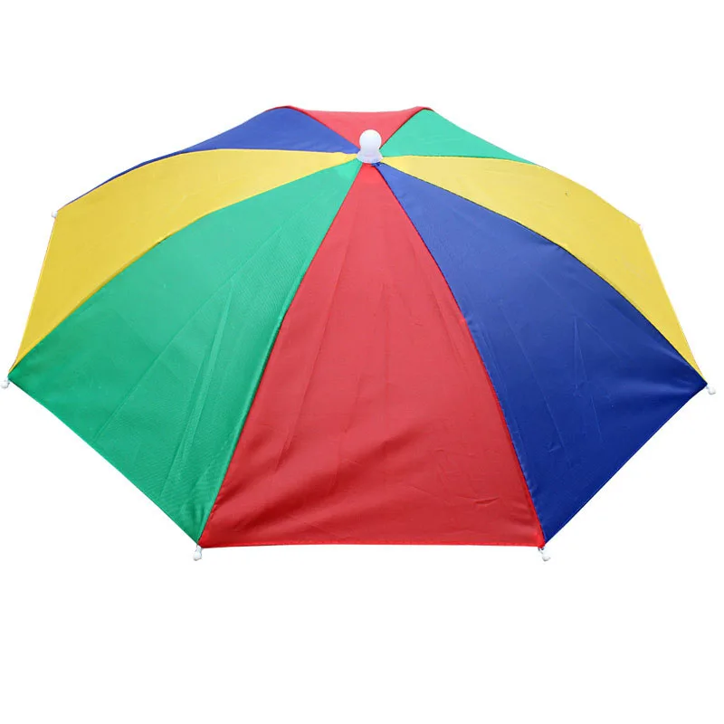 În aer liber parasolar rezistent la apa Camping Pescuit, articole pentru acoperirea capului Capac Portabil Ploaie Umbrelă, Pălărie Pliabil Reglabil Pescuit Hat pentru Barbati
